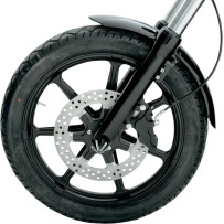 Four-Piston Differential-Bore Caliper — 4-piston, 292 mm rotor, front left, black matte