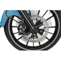 Radial Mount Front Brake Caliper — 292 mm (11-1/2") , radial mount, black matte