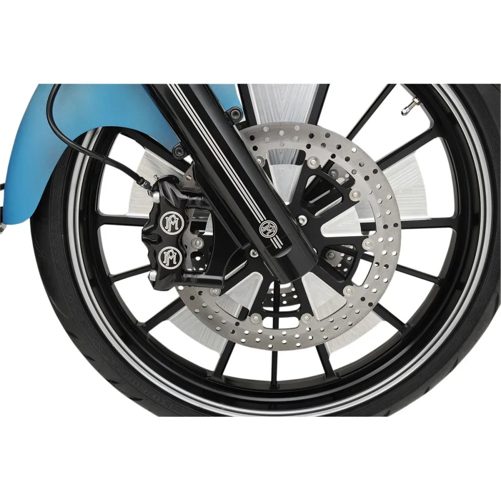 Radial Mount Front Brake Caliper — 292 mm (11-1/2") , radial mount, black matte