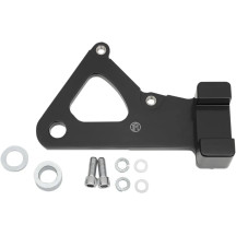 Vintage Caliper Bracket — 292 mm (11-1/2"), rear mount, black