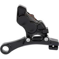Ness Tech Four-Piston Caliper — Rear, Black