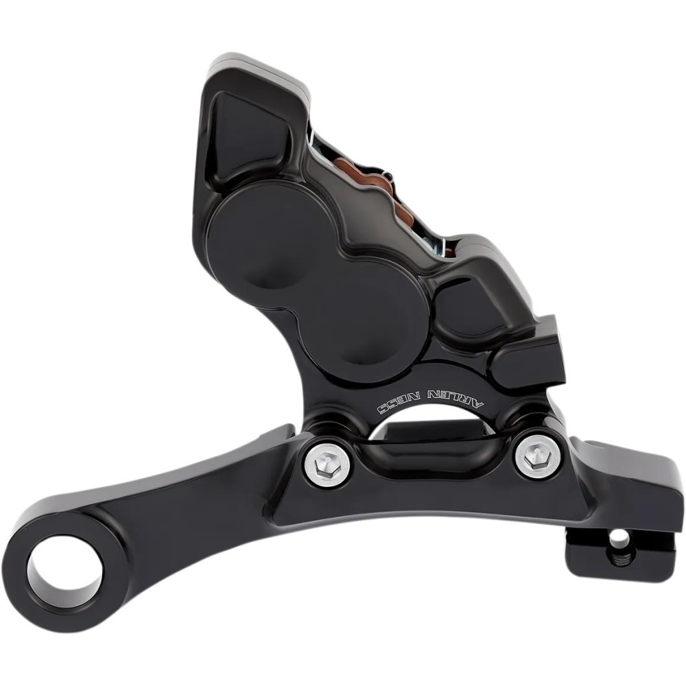 Ness Tech Four-Piston Caliper — Rear, Black