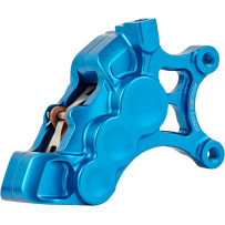 6-Piston Caliper — 6-piston, 356 mm (14"), front right, anodized blue