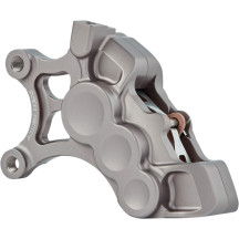 6-Piston Caliper — 356 mm (14") rotor, Front Left, Anodized gray