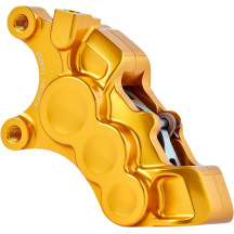 6-Piston Caliper — 6 piston, 300 mm (11.8 in), front left, anodized gold