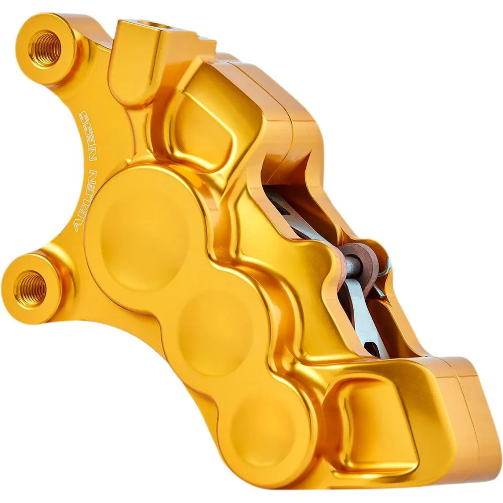 6-Piston Caliper — 6 piston, 300 mm (11.8 in), front left, anodized gold