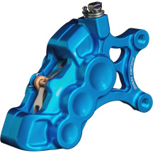 6-Piston Caliper — 300 mm (11.8 in), 6 piston, front right, anodized blue