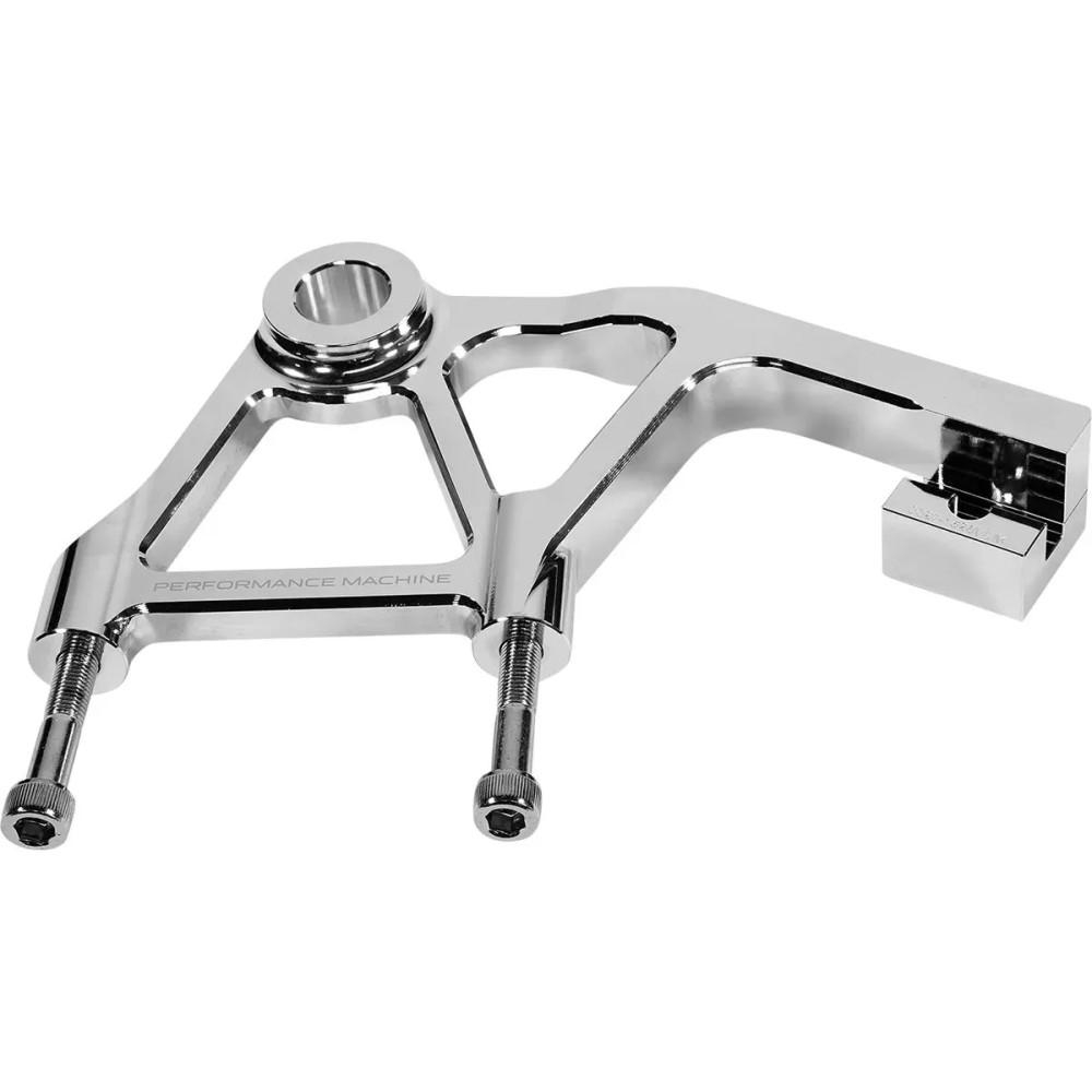 Radial Mount Caliper Bracket — 108 mm bolt spacing, 0.200" disc thickness, Chrome