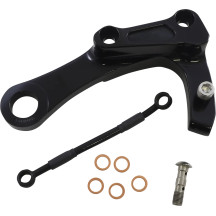Caliper Bracket — Rear, 4 & 6 piston, Anodized black