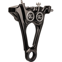 4-Piston Differential-Bore Rear Caliper — Contrast Cut™