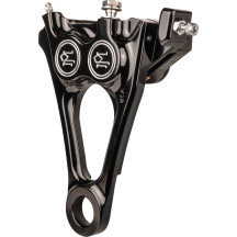 4-Piston Differential-Bore Rear Caliper — Contrast Cut™