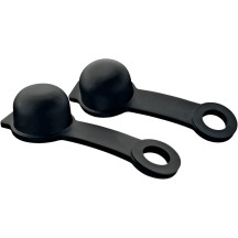 Bleeder Nipple Caps — Black