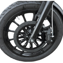 Radial Front Brake Caliper Mounts — 292 mm (11-1/2"), Front Left/Right, Black