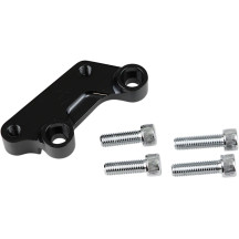 14" Brake Caliper Adapter Kit — 356 mm (14"), left mount, Black