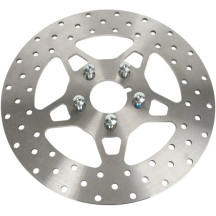 FSD Series Stainless Steel Front Brake Rotor for Big Twins — 292 mm OD, 6.10 mm thickness, machined