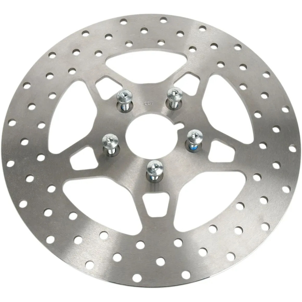FSD Series Stainless Steel Front Brake Rotor for Big Twins — 292 mm OD, 6.10 mm thickness, machined