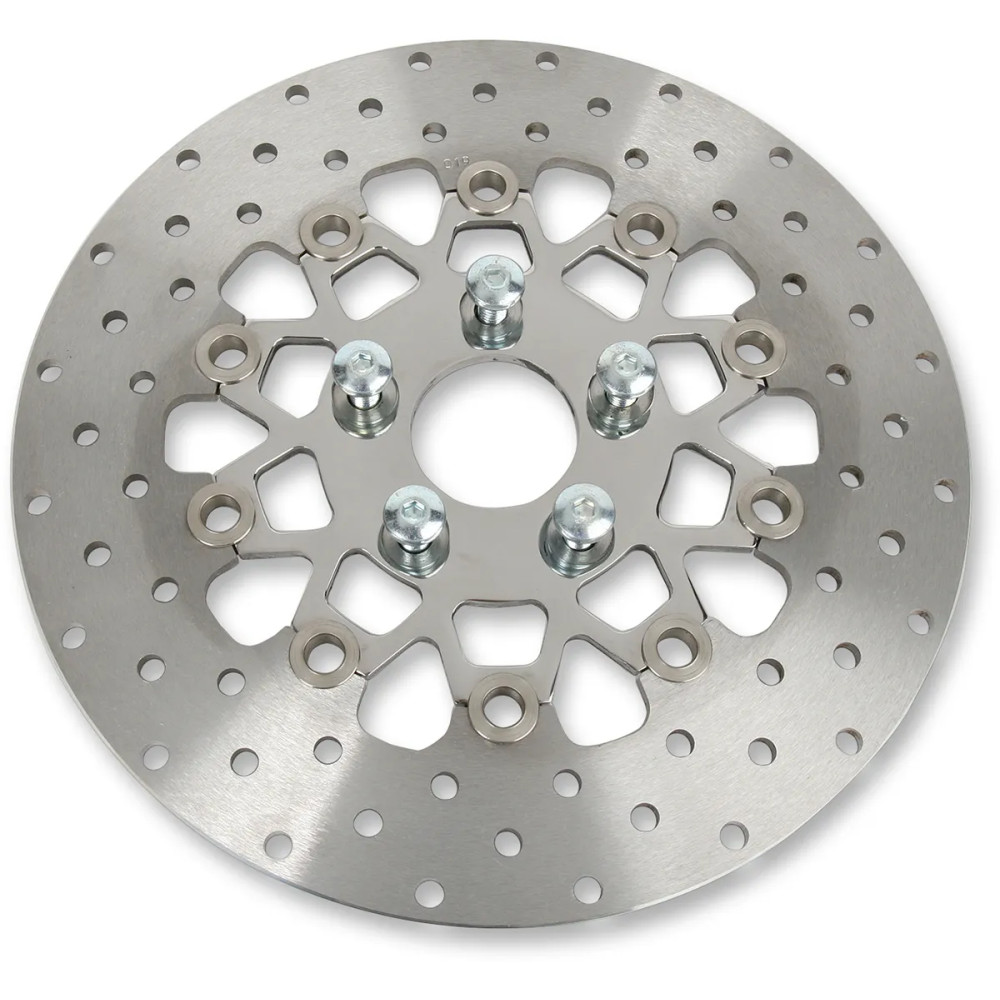 Custom Stainless Steel Rear Brake Rotor — 292 mm OD, 6.1 mm thick, two-piece floating