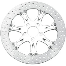 Two-Piece Brake Rotor — 330 mm (13"), Paramount, Silver