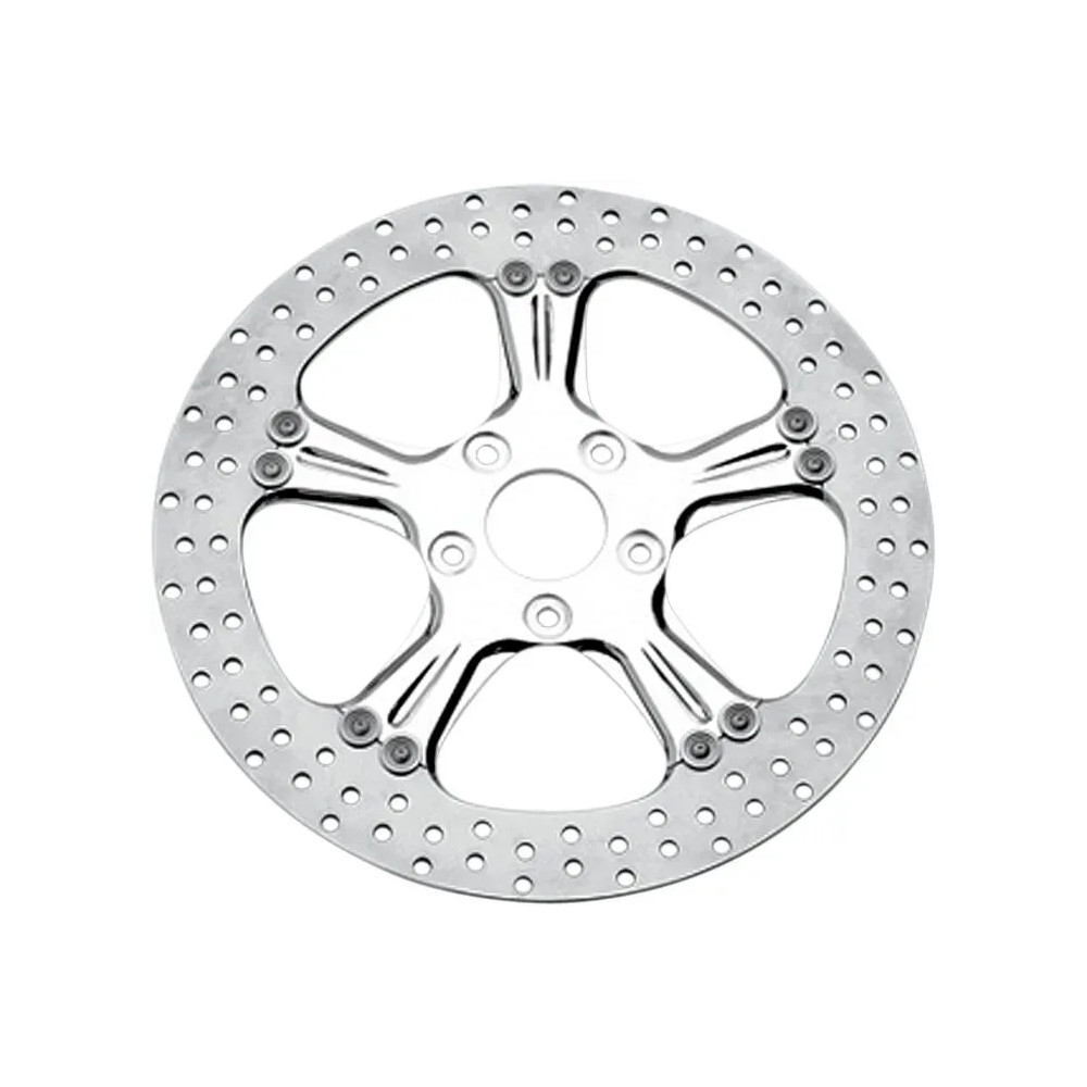 Two-Piece Brake Rotor — 292 mm (11.5"), Floating, Chrome