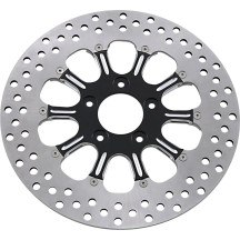 Two-Piece Brake Rotor — 300 mm (11.8"), for Performance Machine wheels, Black Matte