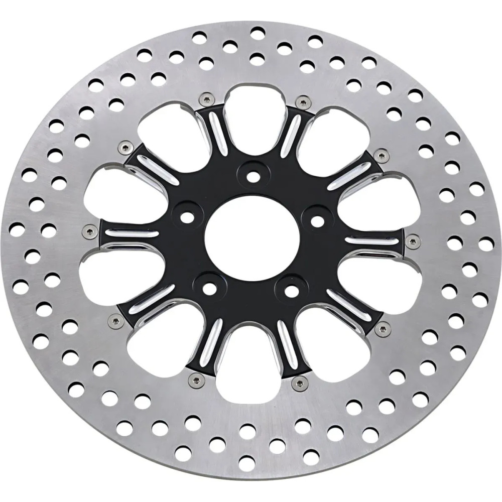 Two-Piece Brake Rotor — 300 mm (11.8"), for Performance Machine wheels, Black Matte