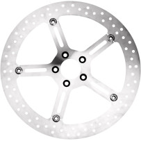 Big Brake Floating Rotor Kit — 381 mm (15") Two-piece (floating), Silver