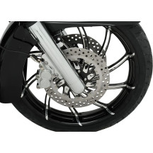 Two-Piece Brake Rotor — Supra, 300 mm (11.8") , black matte