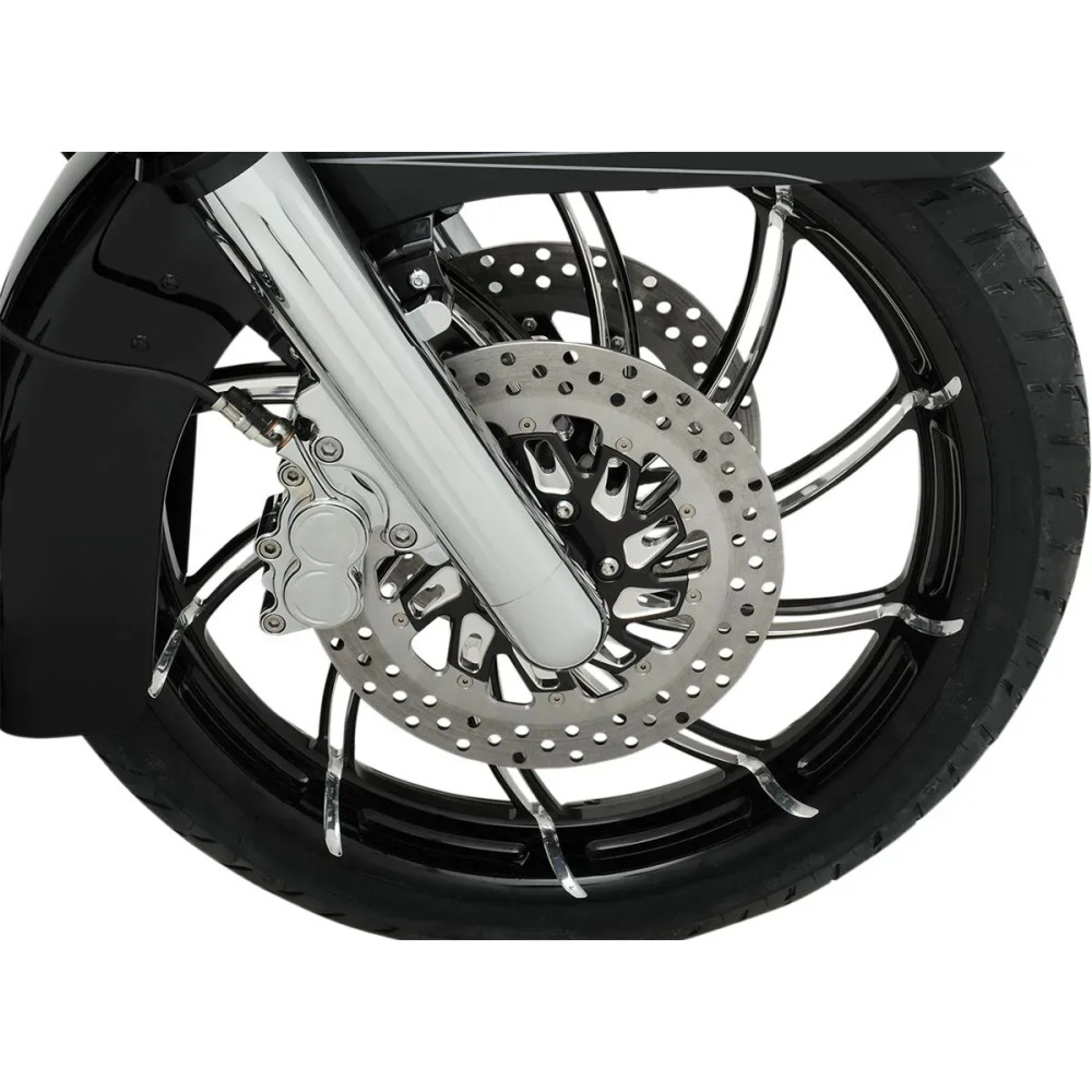 Two-Piece Brake Rotor — Supra, 300 mm (11.8") , black matte