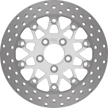 Brake Rotor — 300 mm OD, 7.0 mm T, 82.5 mm bolt hole circle, 5-hole, Silver