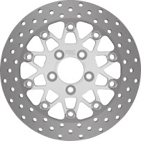 Brake Rotor — 300 mm OD, 7.0 mm T, 82.5 mm bolt hole circle, 5-hole, Silver