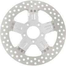 Two-Piece Brake Rotor — 300 mm (11.8"), floating, Chrome
