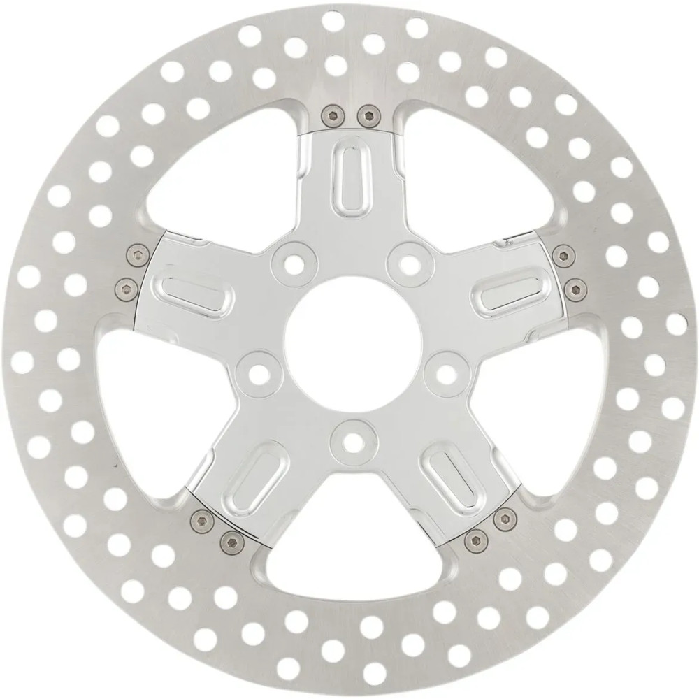 Two-Piece Brake Rotor — 300 mm (11.8"), floating, Chrome