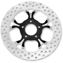 Two-Piece Brake Rotor — 300 mm (11.8"), Black, Matte, Silver
