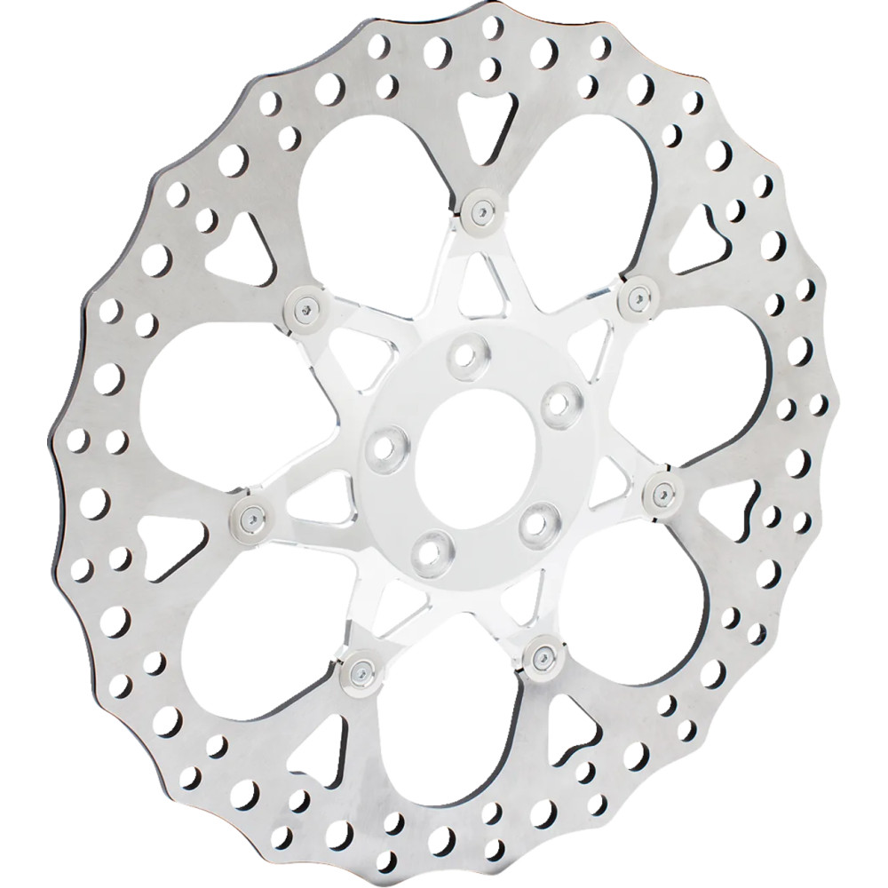 Two-Piece Floating Brake Rotor — 356 mm (14"), Chrome