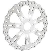 Two-Piece Floating Brake Rotor — 356 mm (14"), 7-Valve, Chrome