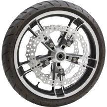 Jagged Floating Rotor — 356 mm (14"), Black, Silver