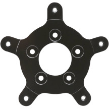 Brake Rotor Mount — 11.8" spoke-mount rotor, 3.25" bolt circle, Black
