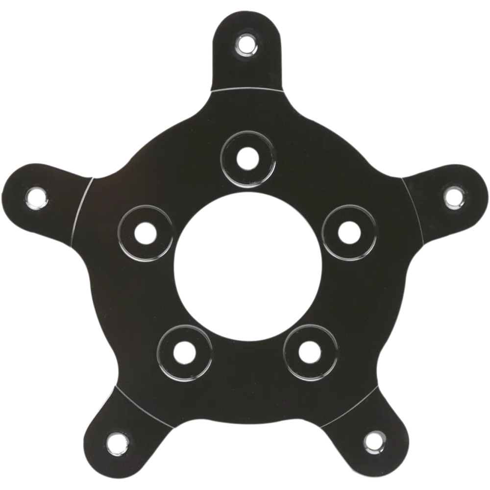Brake Rotor Mount — 11.8" spoke-mount rotor, 3.25" bolt circle, Black