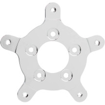 Brake Rotor Mount — 11.8" rotor, 3.25" bolt circle, Chrome