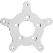 Brake Rotor Mount — 11.8" rotor, 3.25" bolt circle, Chrome