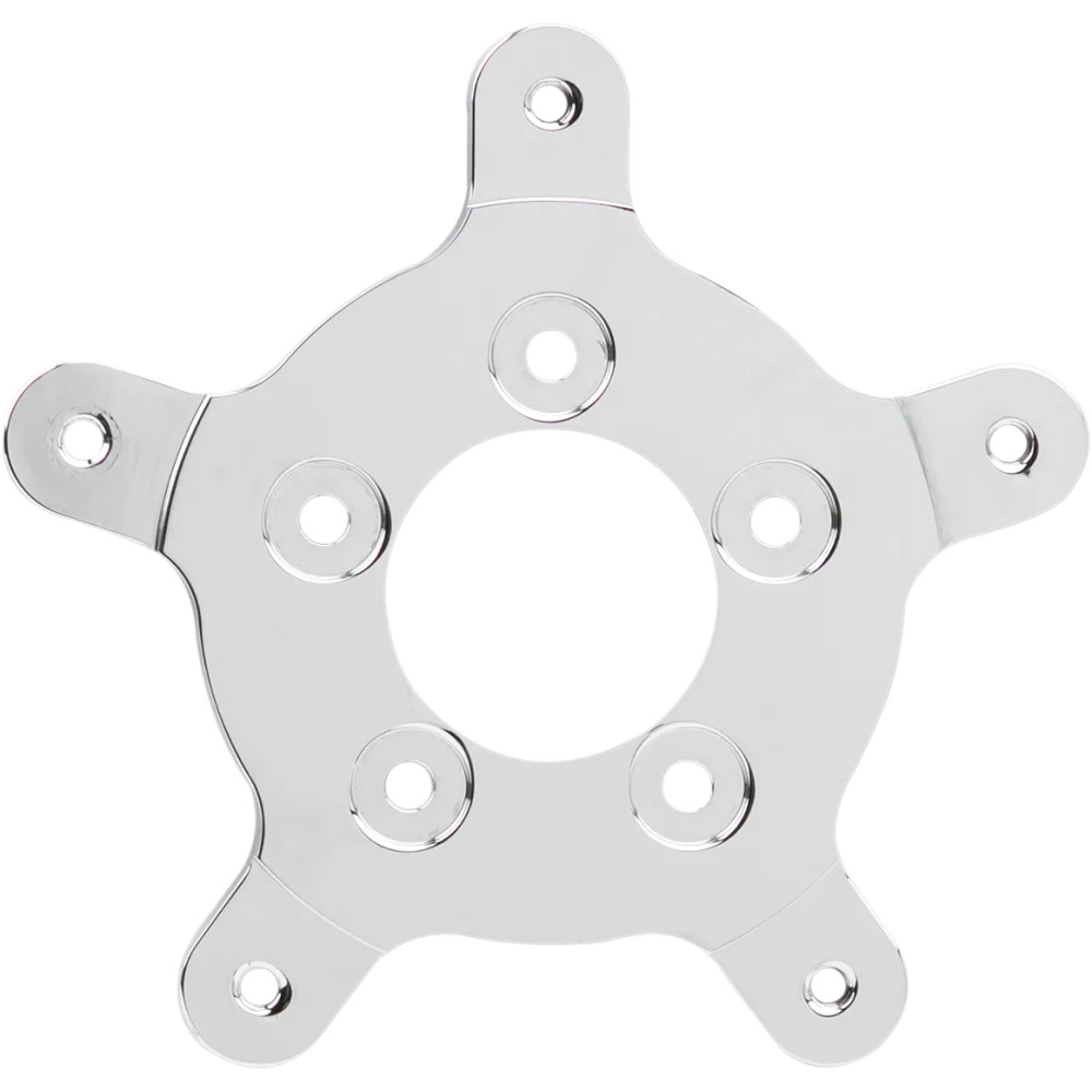 Brake Rotor Mount — 11.8" rotor, 3.25" bolt circle, Chrome