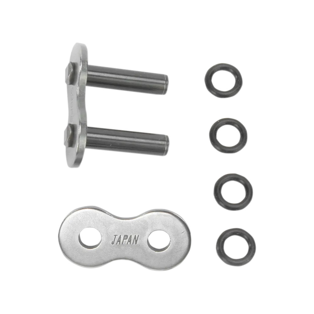 Eslabón de conexión remachado serie 530 — cadena 530, acabado natural