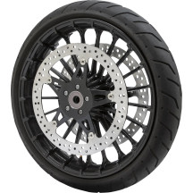 Big Brake Floating Rotor Kit — 356 mm (14") , two-piece (floating), Black