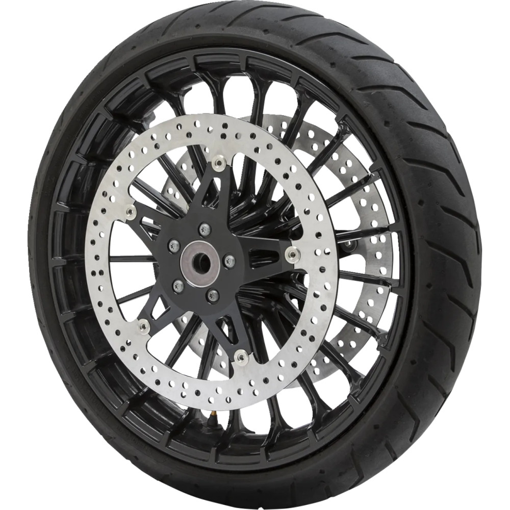 Big Brake Floating Rotor Kit — 356 mm (14") , two-piece (floating), Black