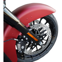 Big Brake Floating Rotor Kit — 356 mm (14") , two-piece (floating), Black