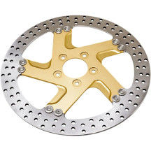 Two-Piece Brake Rotor — 300 mm, Gold