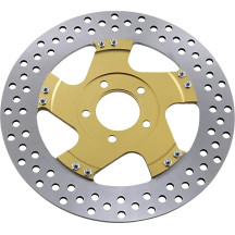Two-Piece Brake Rotor — 300 mm (11.8"), 3.25" bolt circle, Gold