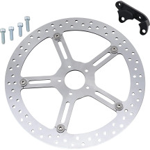 Big Brake Floating Rotor Kit — 381 mm (15"), two-piece floating, Silver