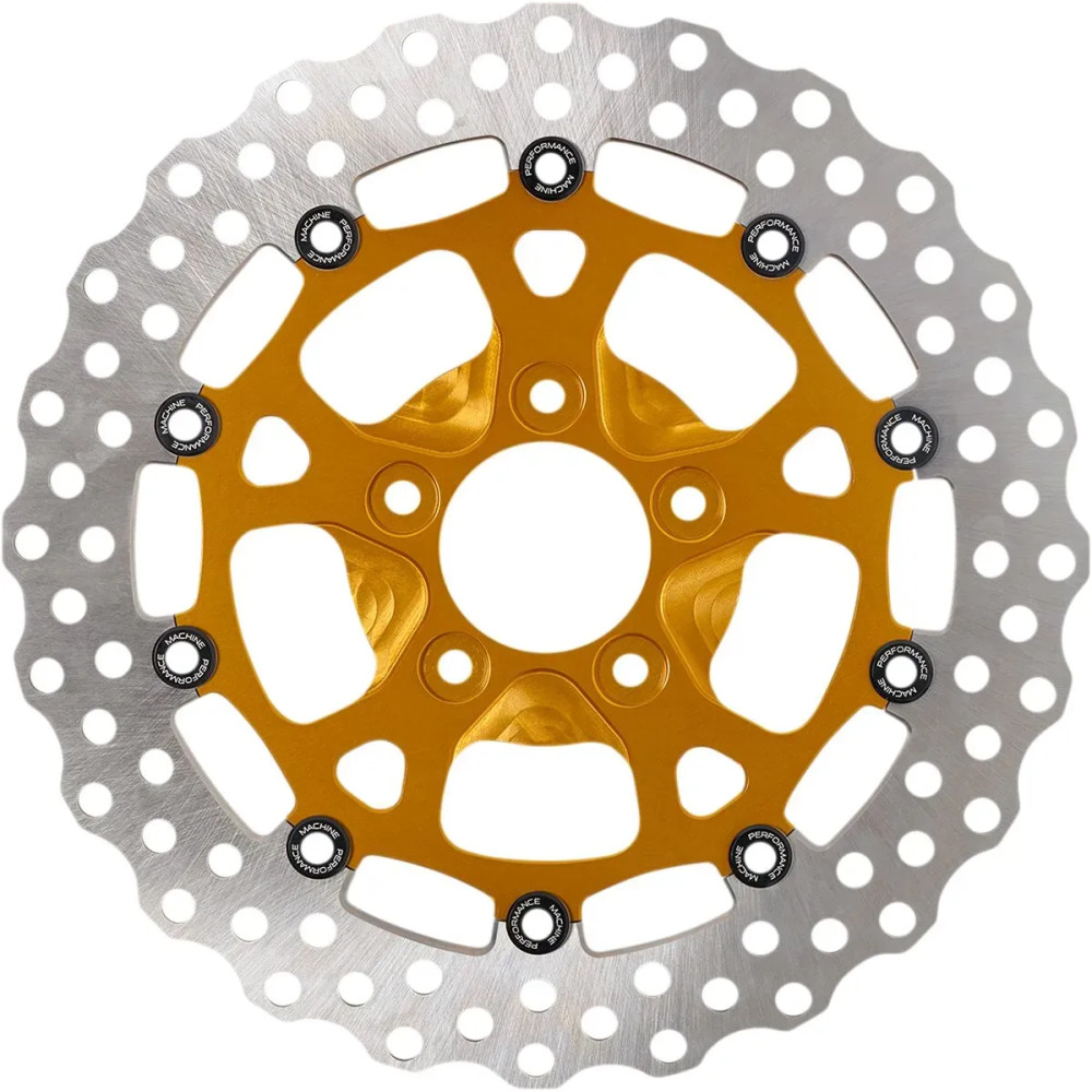 Two-Piece Brake Rotor — 300 mm (11.8"), Gold
