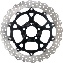 Two-Piece Brake Rotor — 330 mm (13"), 3.25" bolt circle, Black